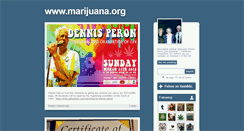 Desktop Screenshot of marijuana.org
