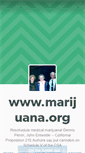Mobile Screenshot of marijuana.org