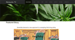 Desktop Screenshot of marijuana.tv