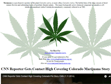 Tablet Screenshot of marijuana.co.nz